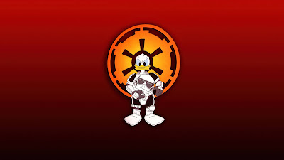Wallpaper HD Donald Duck Stormtrooper