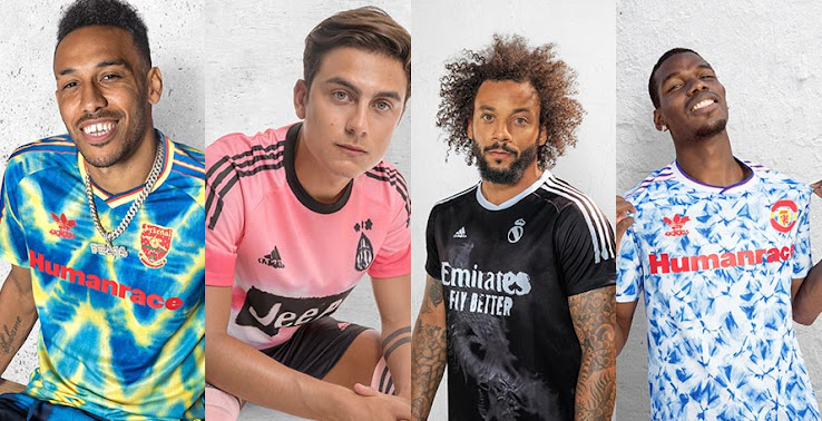Adidas Pharrell 'Human Race' Football Kits Released - Arsenal, Bayern, Juventus, Manchester United Real Madrid be Worn In-Match(!) - Footy Headlines