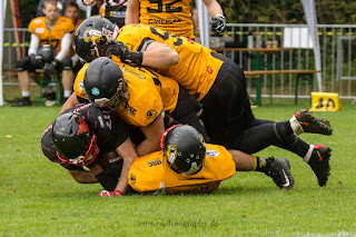 Sportfotografie American Football Münster Blackhawks