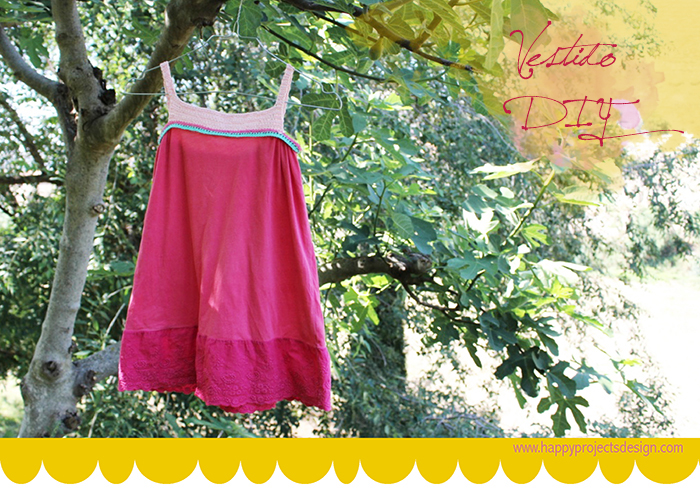 DIY de camiseta a vestido