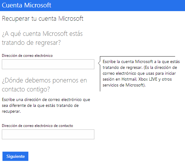 danza Salón desconocido VILLATec | Soluciones Para Optimizar Tu PC: Como Recuperar Mi Contraseña de  Hotmail Fácilmente.