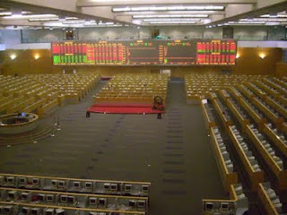 SSE Shanghai Stock Exchange trading floor