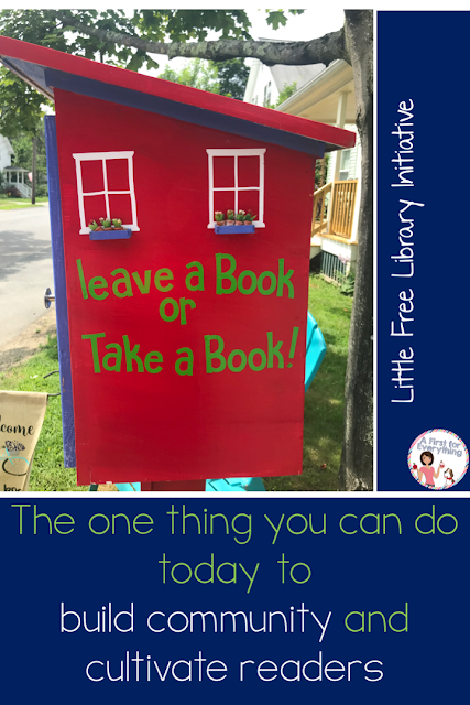 Build community, cultivate readers and spark creativity with a repurposed Little Free Library. A fabulous DIY project, these portable libraries help promote literacy by offering free books for all. Learn how you can make your own on a small budget. {reading, LFL, elementary, plans, ideas, tips} #freebooks #communityinvolvment