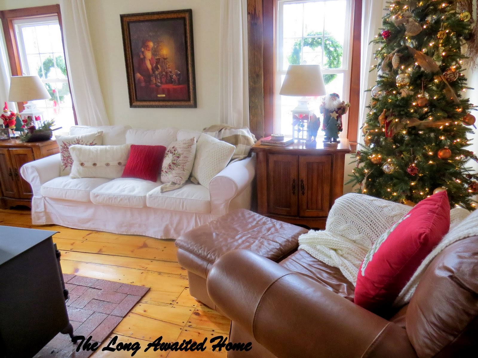 The Long Awaited Home Christmas Living Room