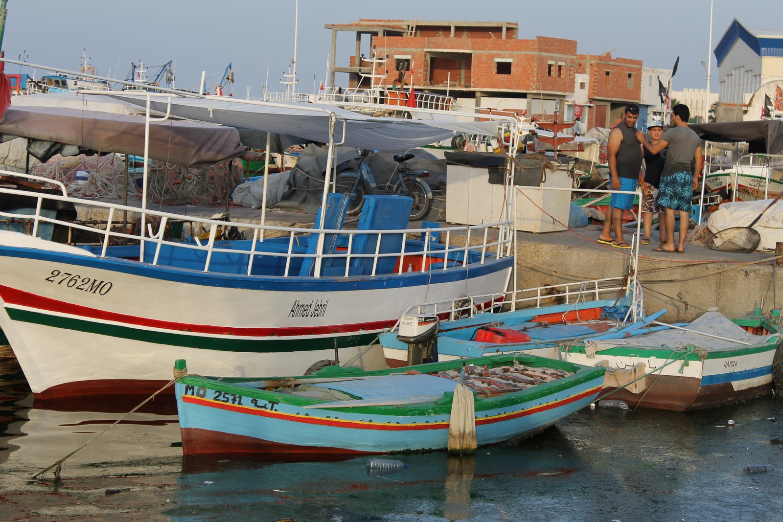 Nostalgie Sayada: Port de Sayada juin 2012