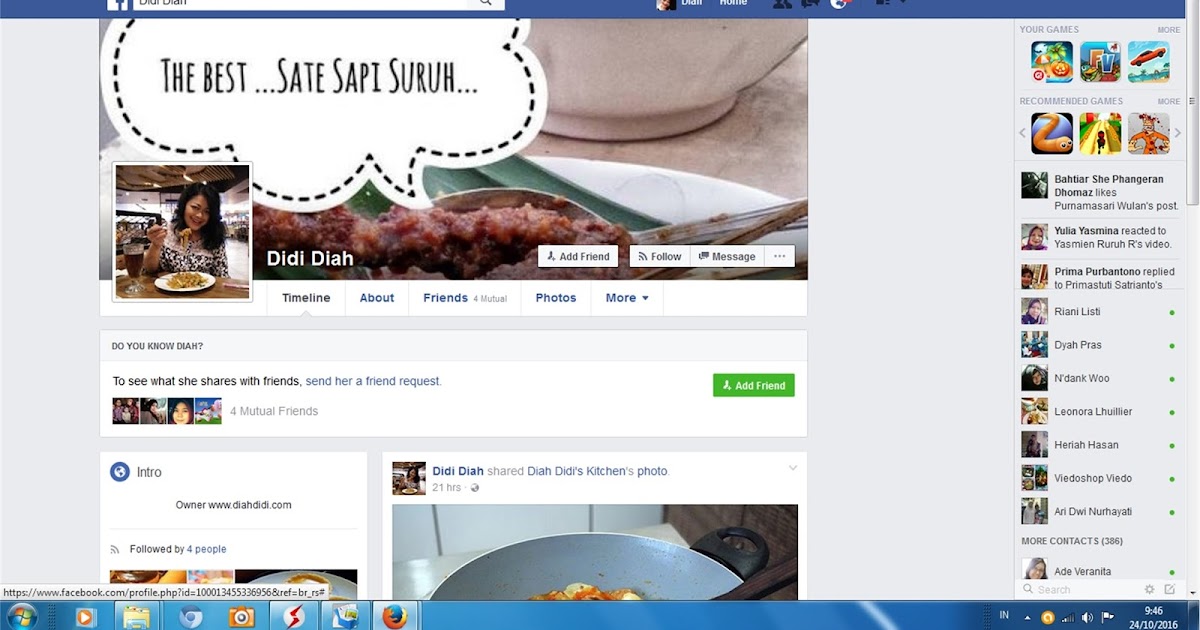 Diah Didi s Kitchen Ada Akun Palsu Atas Namaku di FB 