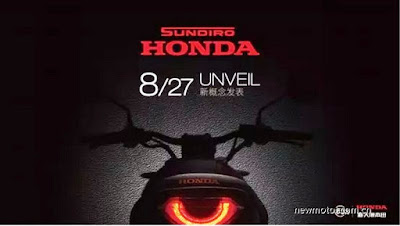 Teaser Honda Sport Klasik dengan Lampu LED Setengah Lingkaran Teaser Honda Sport Klasik dengan Lampu LED Setengah Lingkaran