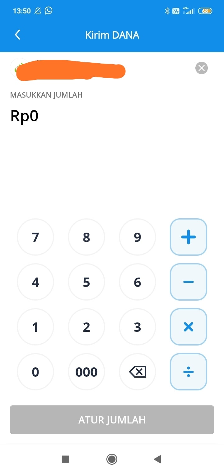 Cara Transfer Uang Dengan DANA