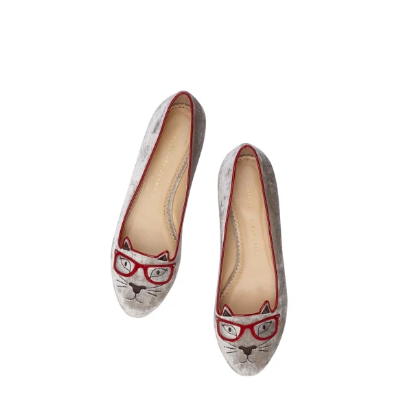 Clever Kitty - Charlotte Olympia 'Kitty & Co' Cat Flats Collection