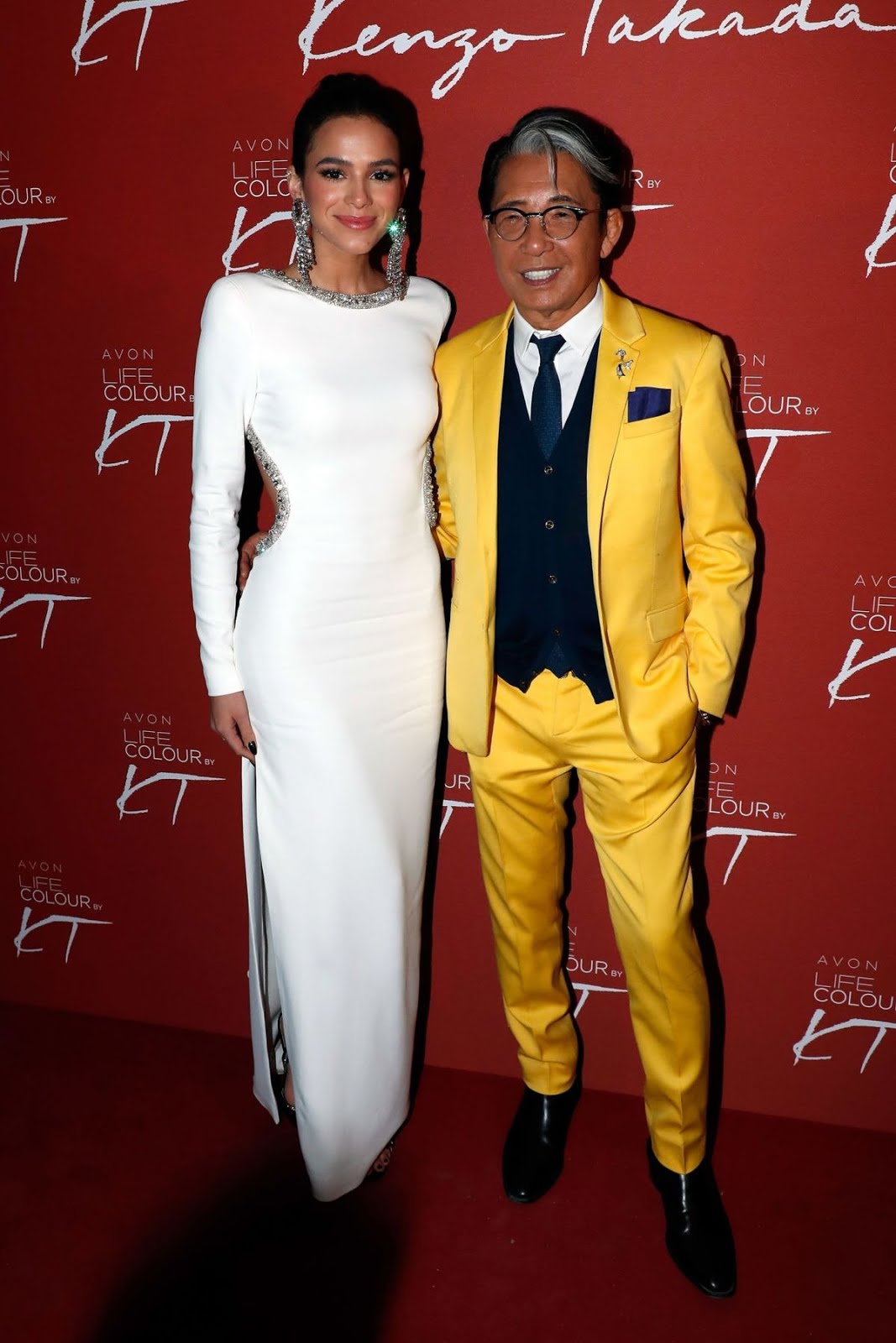 Neymar girlfriend Bruna Marquezine looks stunning in white dress at