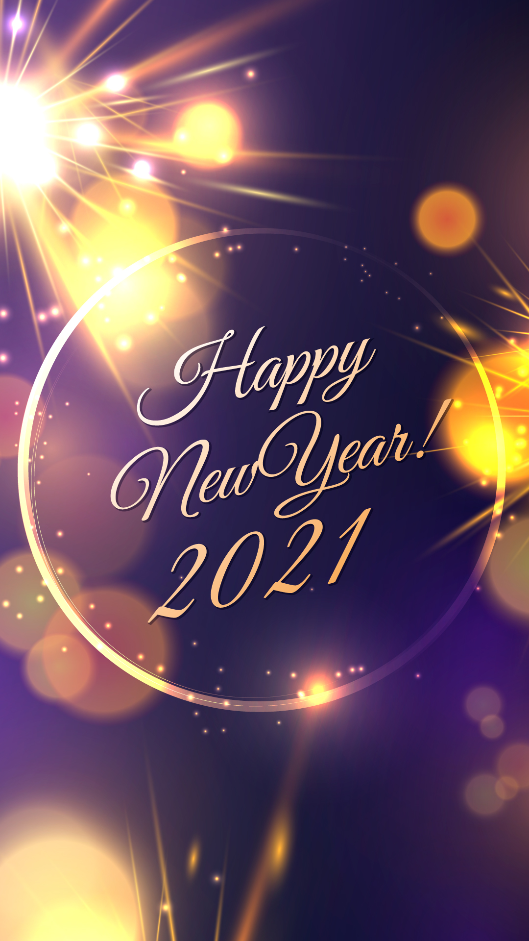 Happy New Year 2021 Fireworks Background Xfxwallpapers