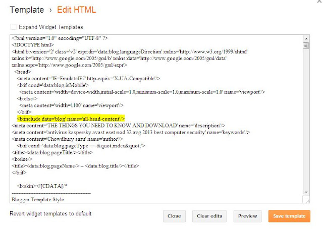 Tips to Redirect a Blogger Blog to another Blog or Website Using Simple