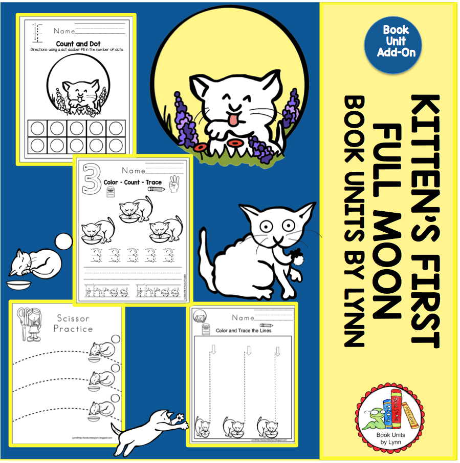 KITTEN'S FIRST FULL MOON ~ Book Units by Lynn