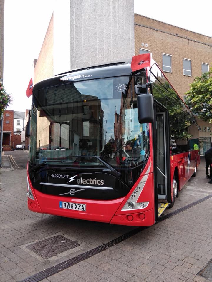 FOCUS TRANSPORT Second Electric Bus Trial by Harrogate Bus Company