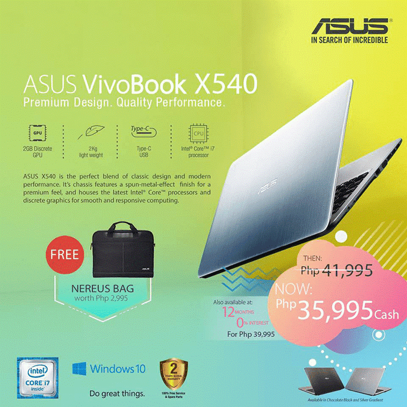 Asus VivoBook X540UP