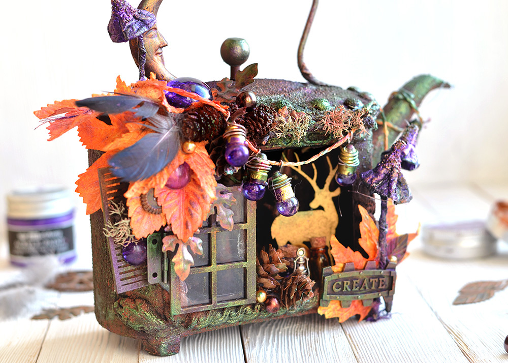 Витая в облаках Rusty Teapot + Video tutorial