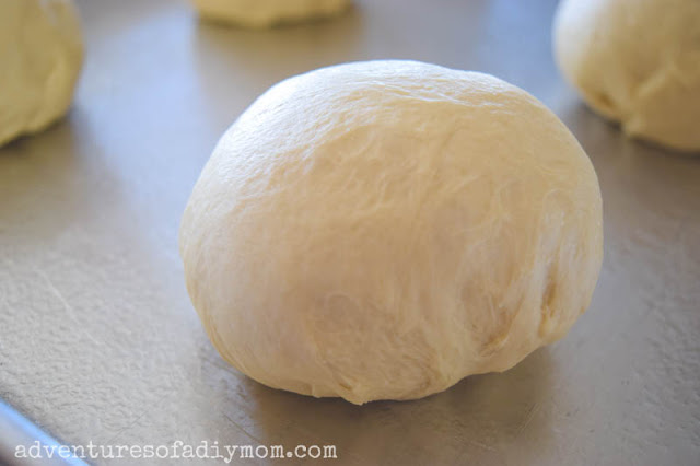 bread bowl dough ball