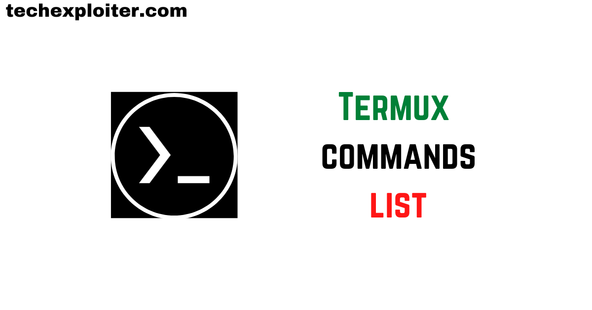 Termux Commands List