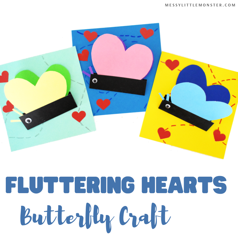 How to Make a Fluttering Paper Butterfly Craft