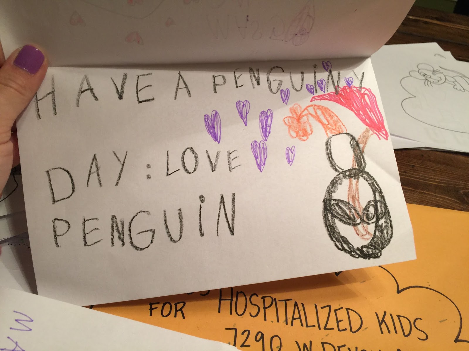 Momfessionals Cards for Hospitalized Kids Project