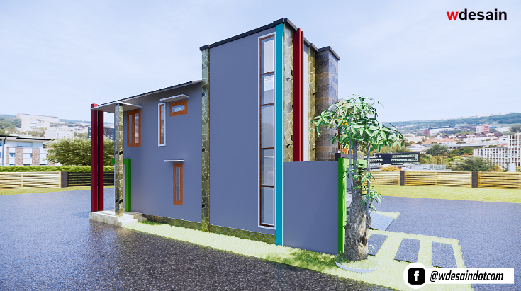 17+ Info Populer Desain Rumah Minimalis 2 Lantai 8x12 Dan Biayanya 