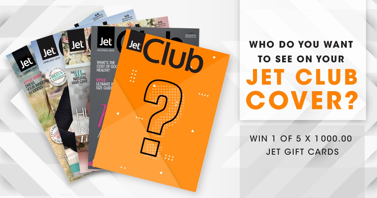 ️ Competition Closed ️WIN 1 OF 5 X 1 000.00 JET GIFT CARDS