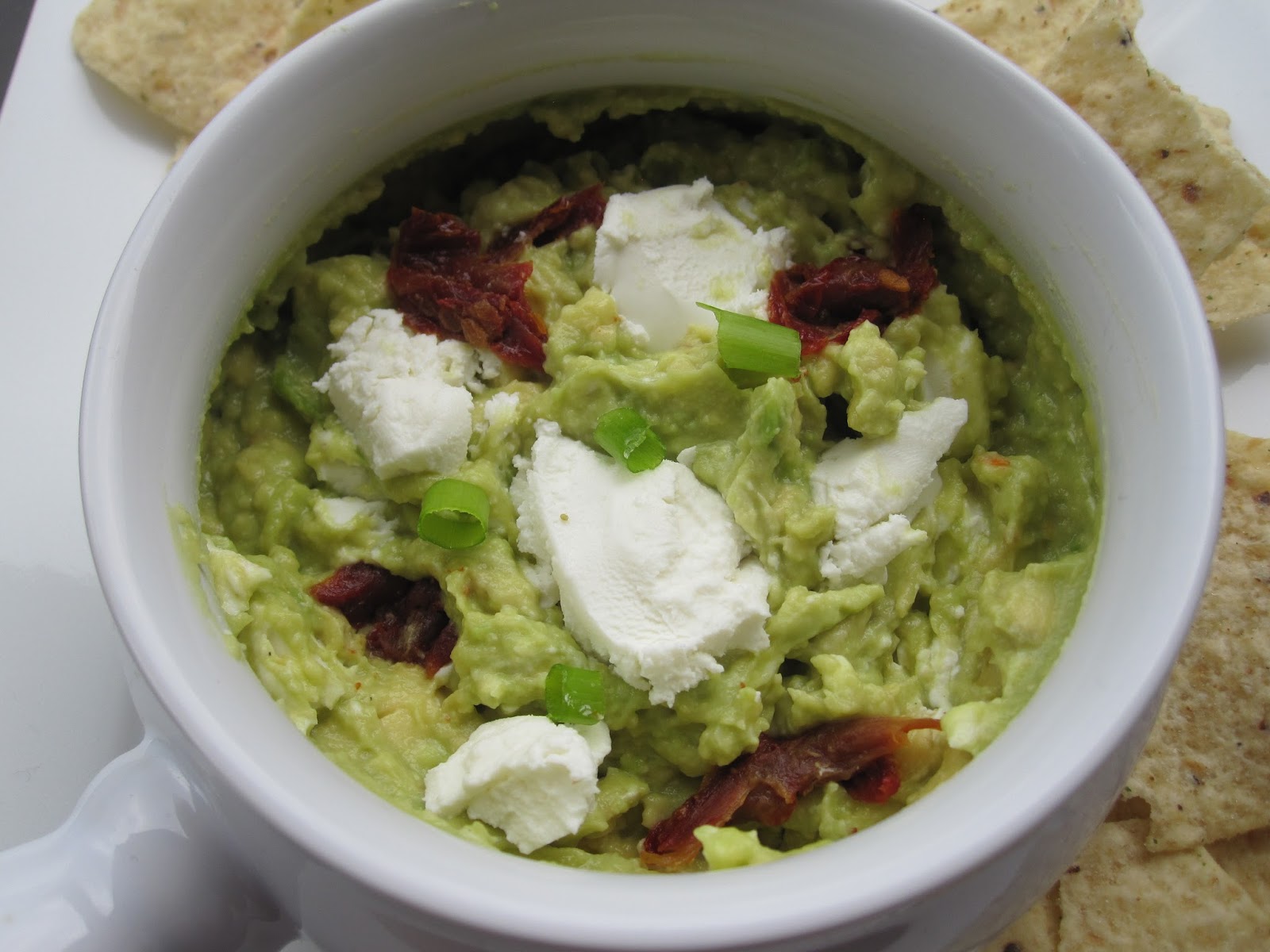 Goat Cheese Guacamole
