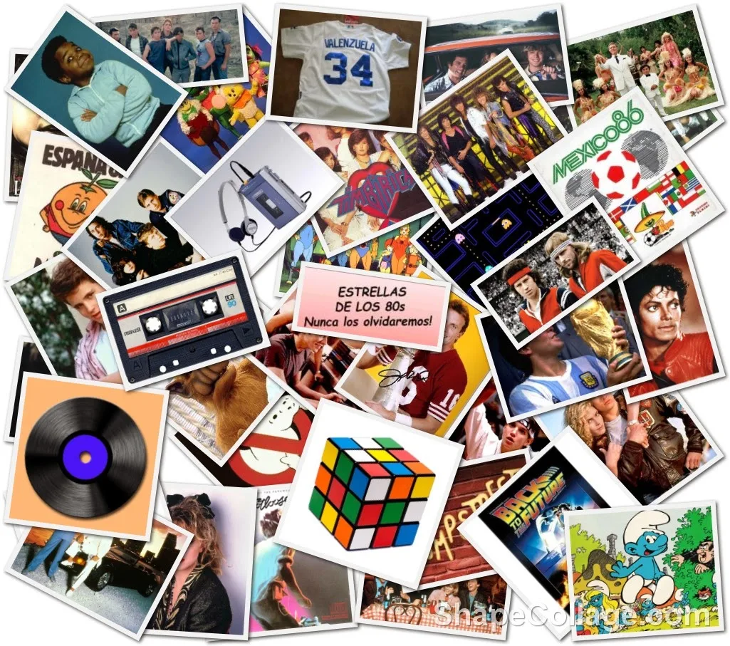 Vibrant 80s Haircut Picture Concept