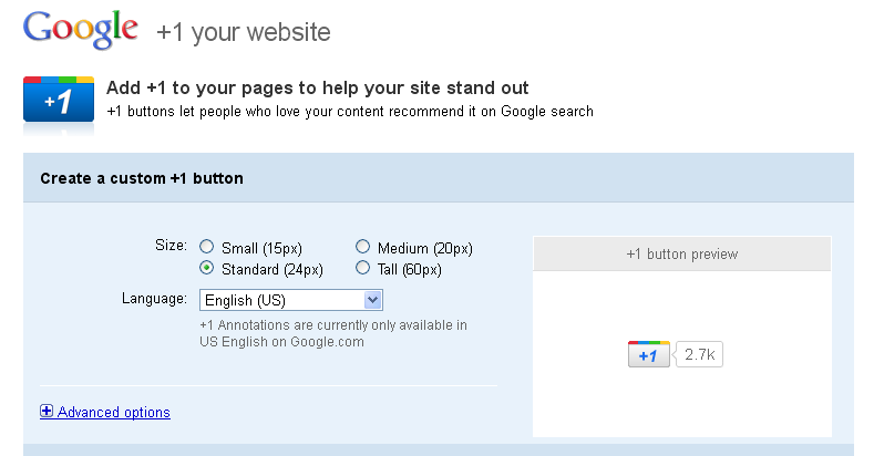 How to Add Google Plus one (+1) Button to Your Post of Blogger?