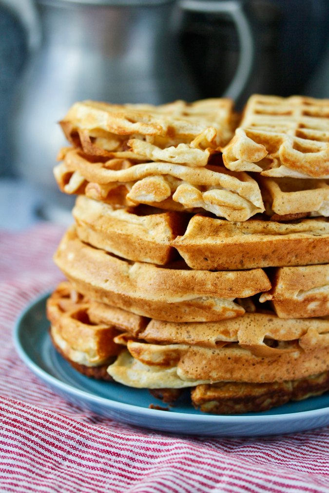 Sourdough BelgianStyle Waffles Karen's Kitchen Stories