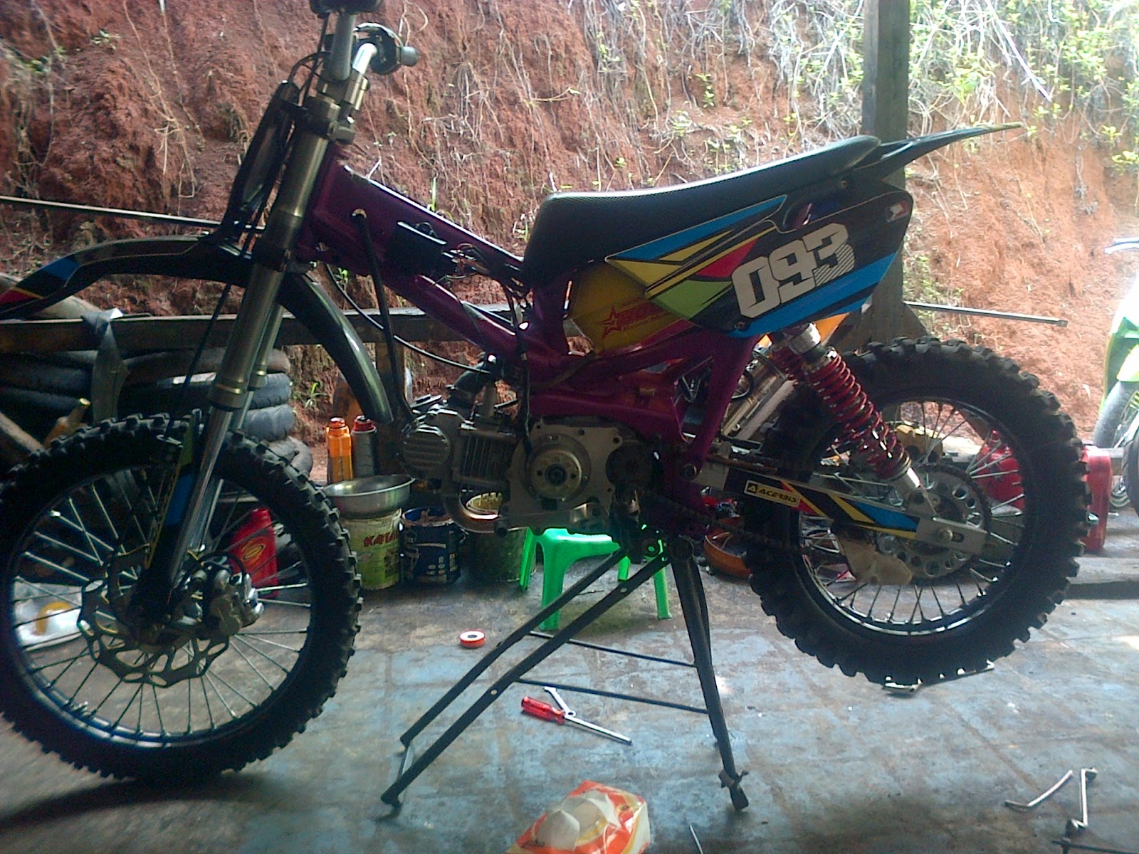 50 Gambar Modifikasi Motor Trail Grasstrack Adventure Modifikasi