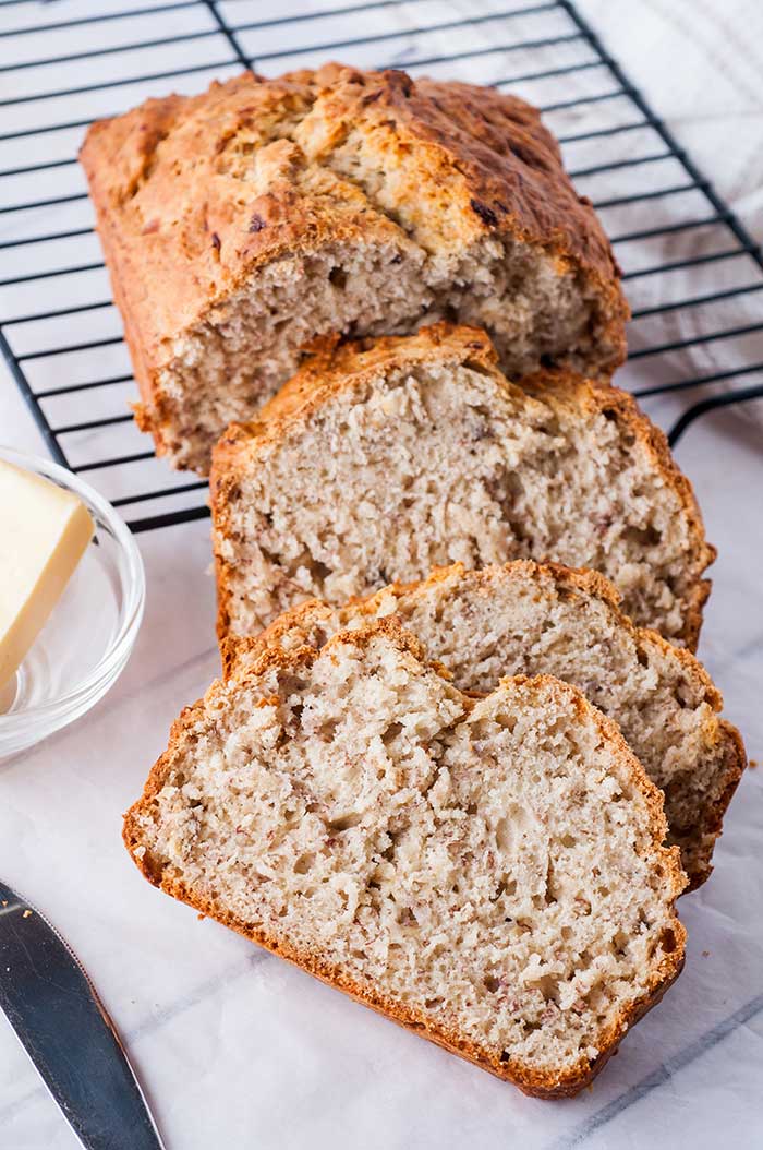 Healthy Banana Bread Recipe No Sugar - Everything Pretty