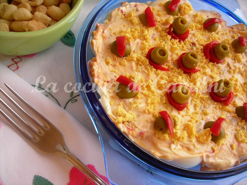 La cocina de Camilni: Huevos rellenos de piquillos y anchoas