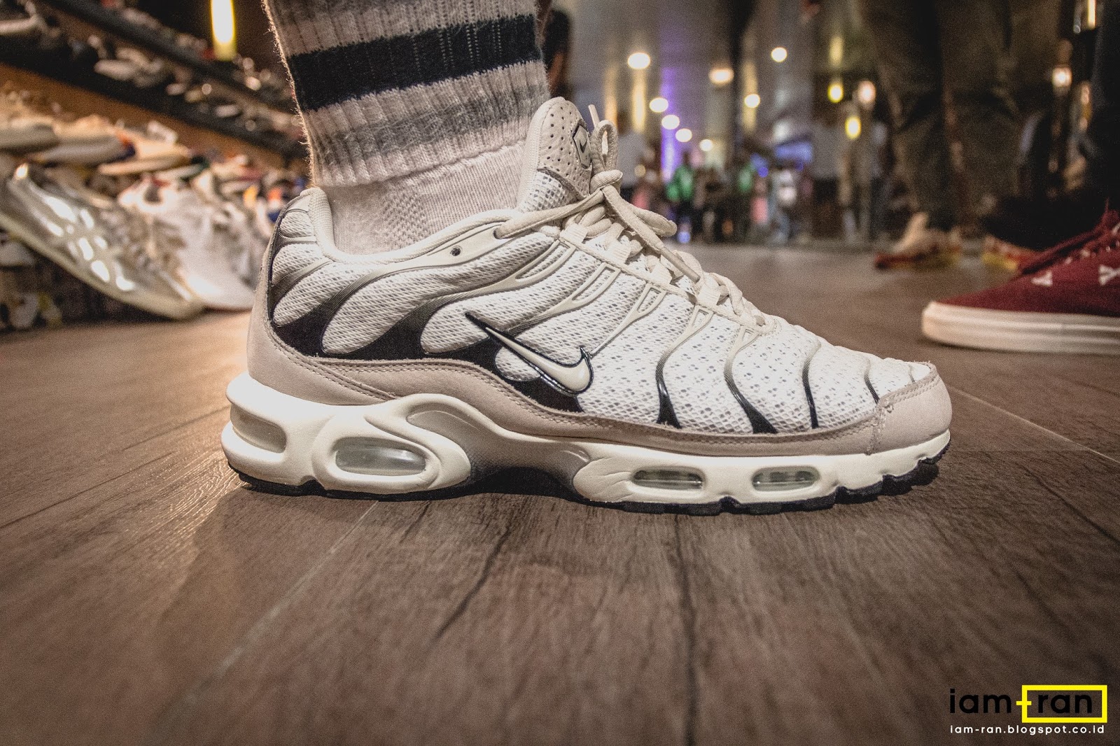 air max tn plus on feet