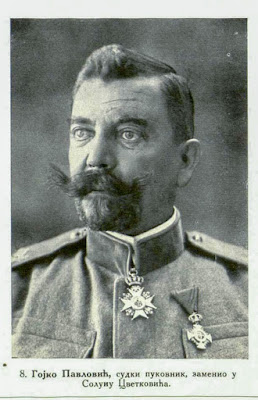 Gojko Pavlovlć, law-colonel, successor to Cvetković in Salonica