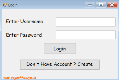 Create Login(Sign In) and Registration (Sign Up) Form in C# Windows Form With Database