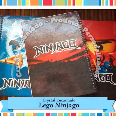 Caderno Lego Ninjago