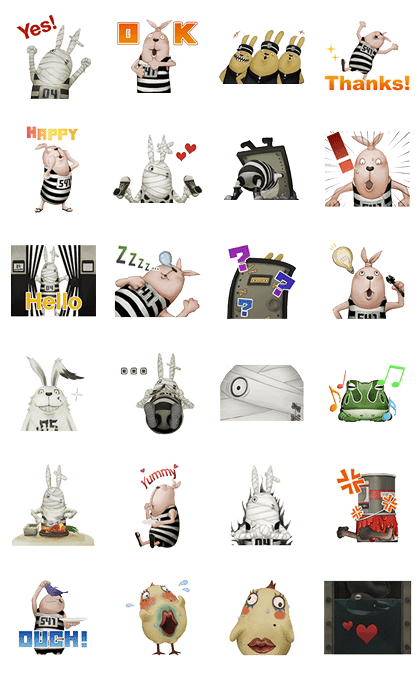 Download Line Official Stickers Usavich Zero Animated Sound Stickers For iPhone Free Wallpaper Line Official Stickers Usavich Zero Animated Sound Stickers For Android