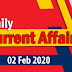 Kerala PSC Daily Malayalam Current Affairs 02 Feb 2020