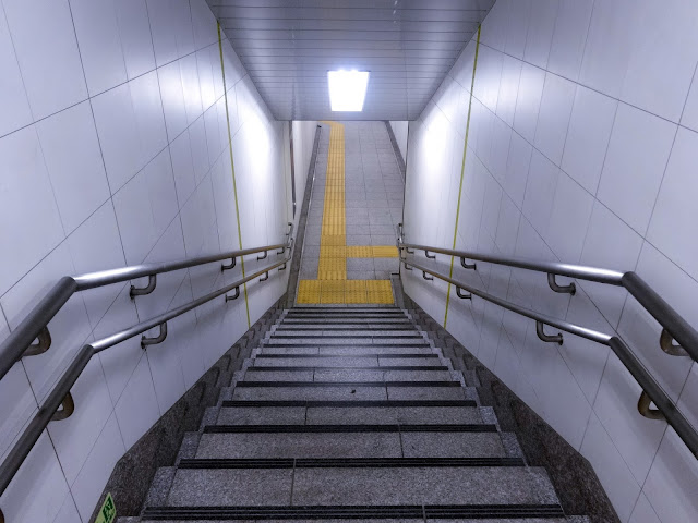 階段,東西線落合駅,東京〈著作権フリー無料画像〉Free Stock Photos