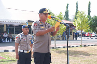  Polres Wajo Apel Gelar Pasukan dalam Rangka Operasi Zebra 2019