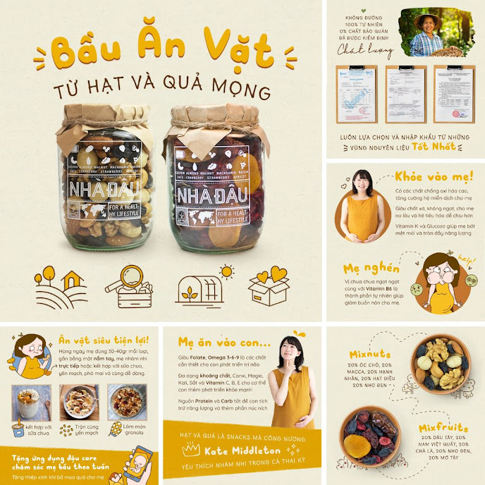 [A36] Mixfruits bổ sung dinh dưỡng cho Bà Bầu an thai