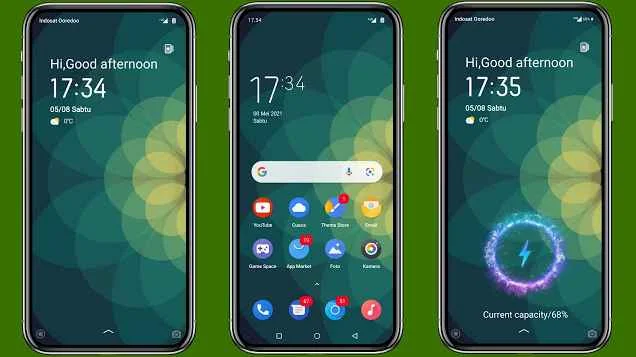 Download Android Pie Theme Realme & Oppo 2021