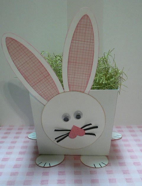 Paper crafting with Nelda: Get ready for Easter early - free Bunny ...