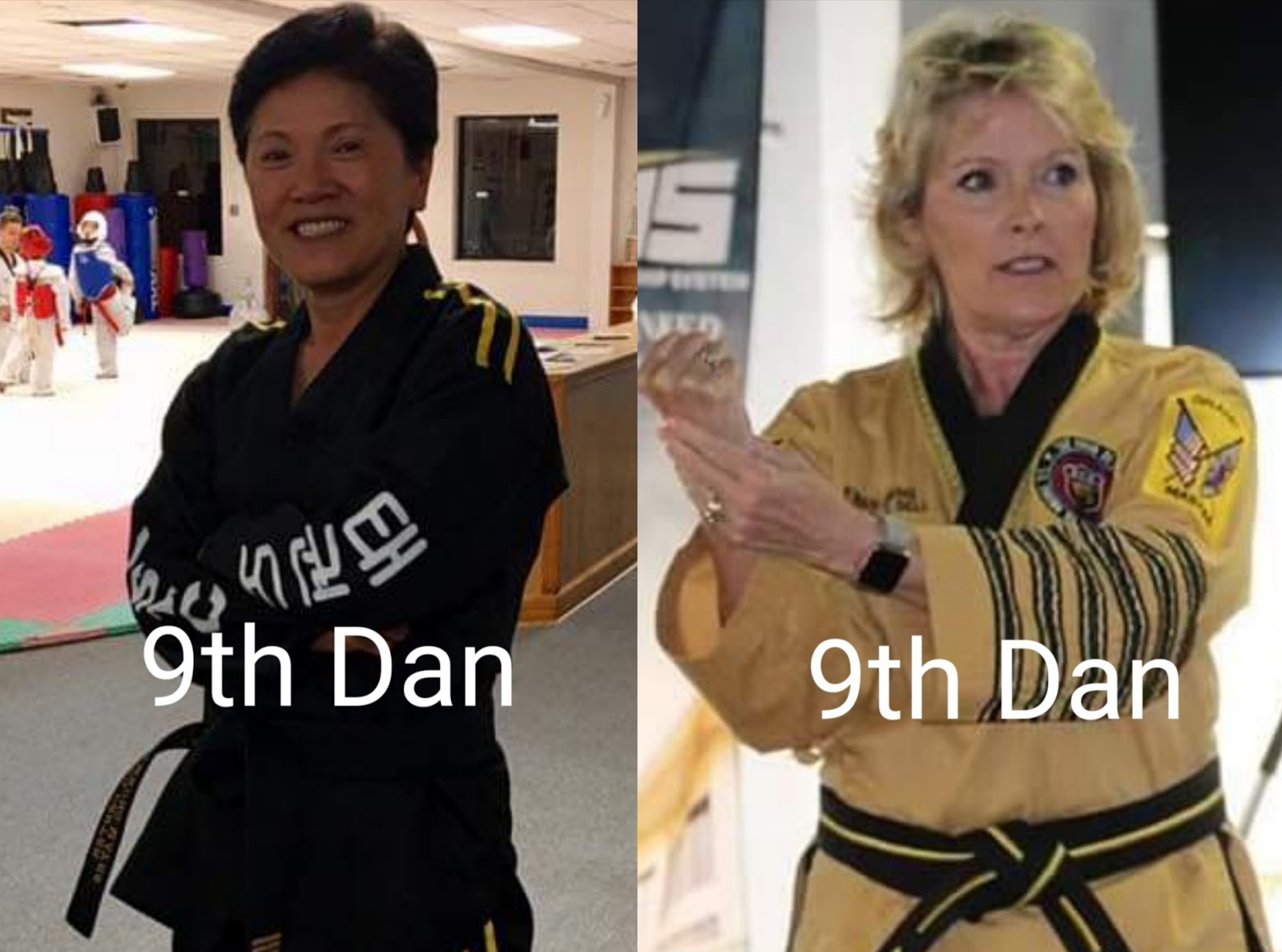 태권도 Highest ranking Taekwondo females in the world (9th Dan)