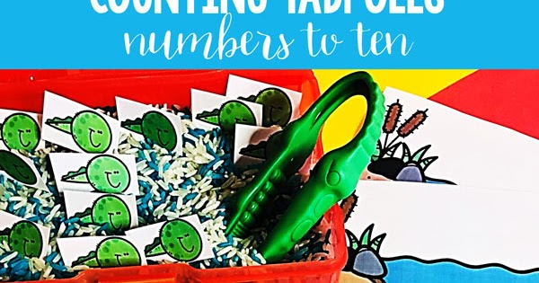 Counting Tadpoles | Totschooling - Toddler, Preschool, Kindergarten