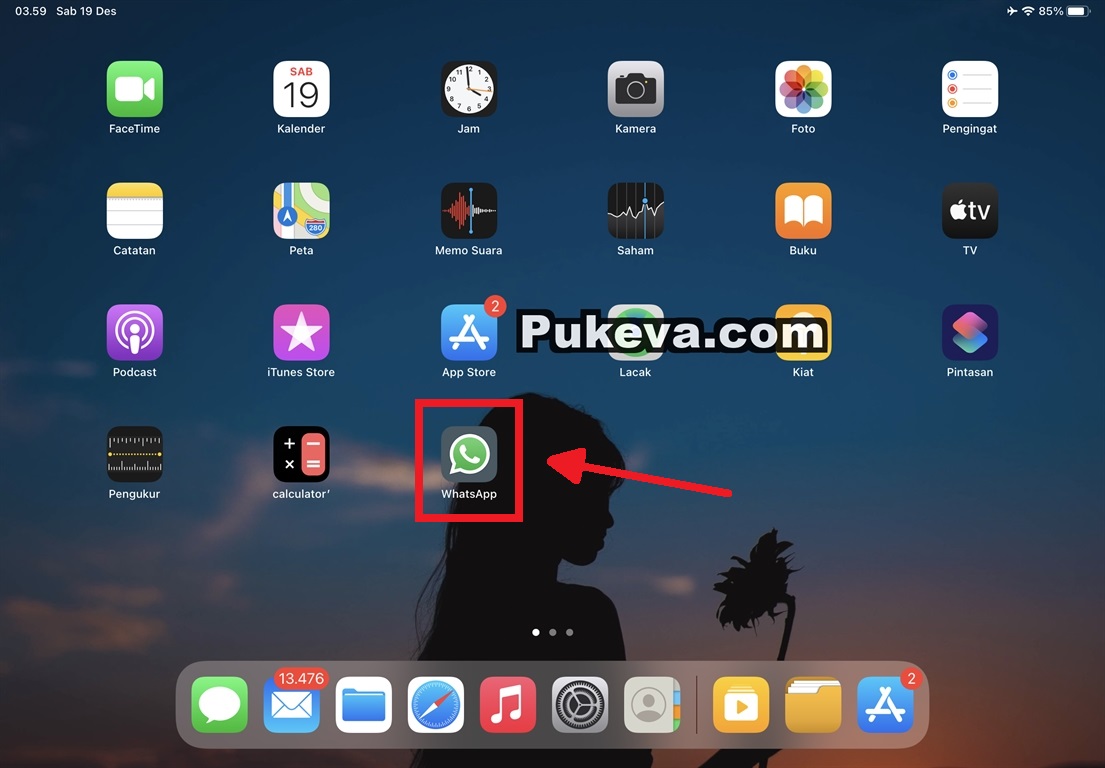 Cara Install dan Menggunakan WhatsApp di iPad dengan WhatsApp  PUKEVA