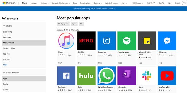 Le migliori app di Windows 10 in Microsoft Store