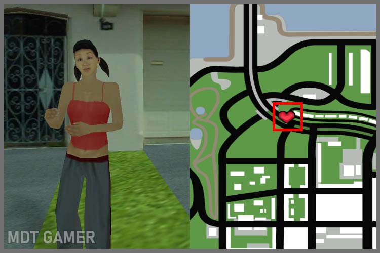 All 6 GTA San Andreas Girlfriend Locations  MDT Gamer