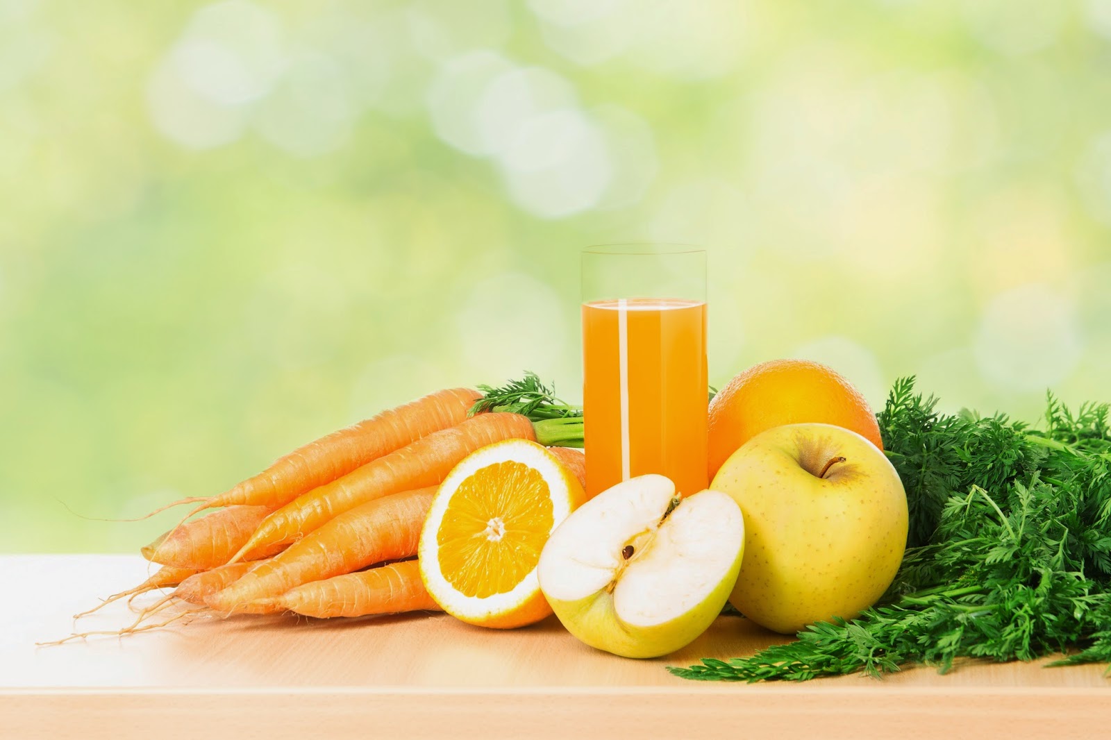 Apple, Carrot, Orange Ginger Juice For Instant Energy Raw Edibles